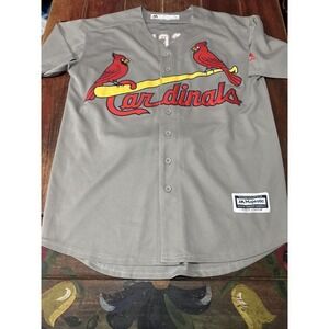 Saint Louis Cardinals Jersey Blue Goldschmidt #46 Men's Size Medium Majestic MLB